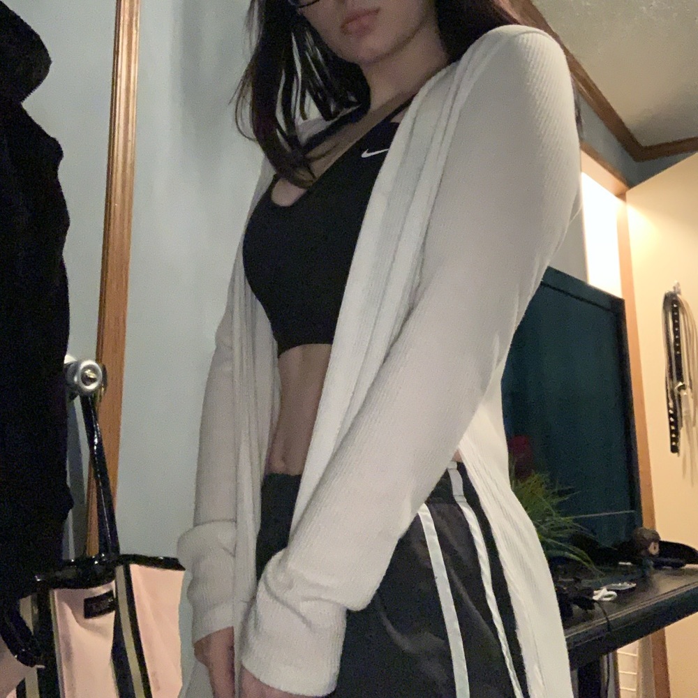 White throw over